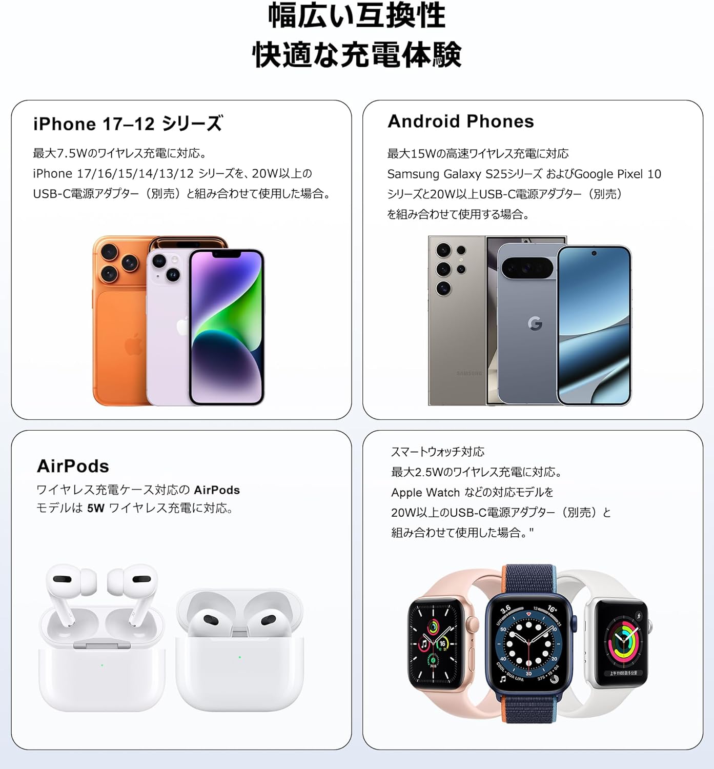 AeroRing 3S Pro MagSafe対応 スマホリング ワイヤレス充電